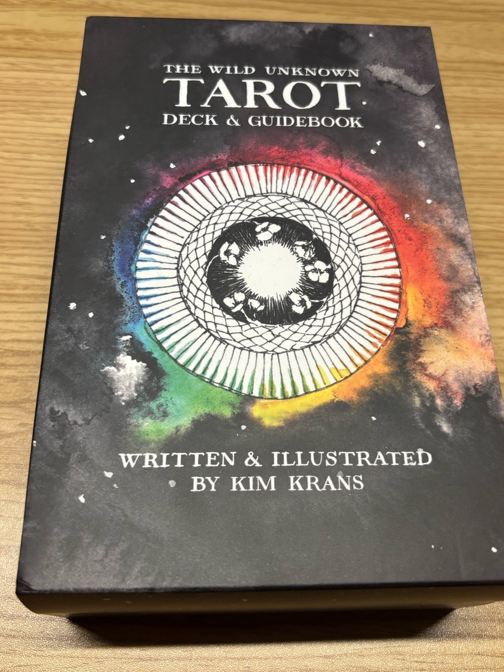 Tarot Deck & Guidebook — Black with Rainbow Accent